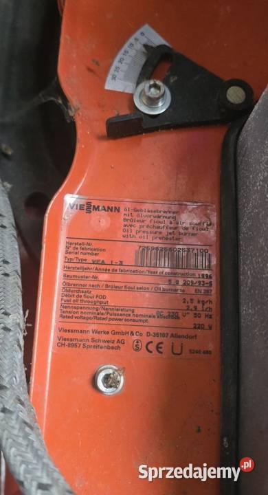 Sprzedam piec olejowy Viessmann VitoCell