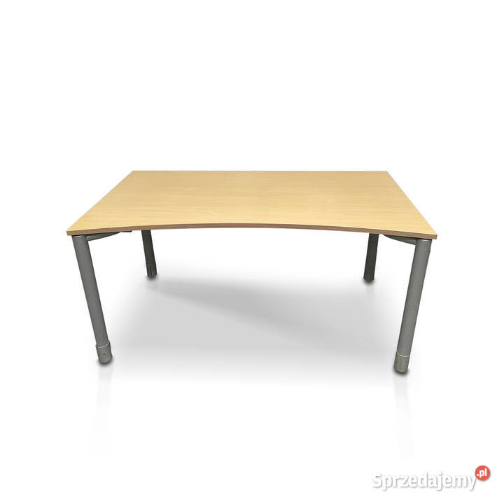 Biurko Bene jasny buk ergonomiczna wnęka Nowy Sącz sprzedam