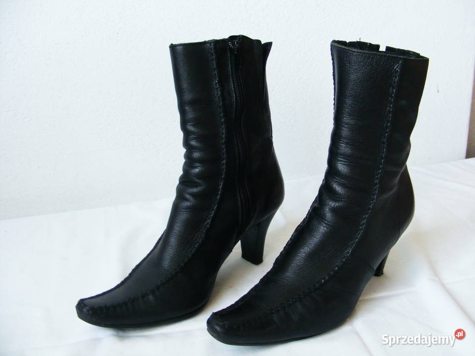 Kozaczki krótkie skórzane R 37 inna