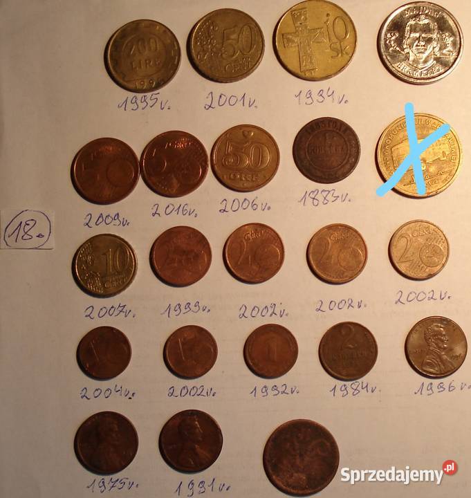 Kolekcjonerskiej monety Warszawa