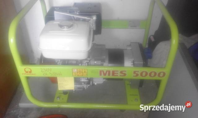 Agregat prądotwórczy Pramac mes 5000 Honda AVR pomorskie Kwidzyn