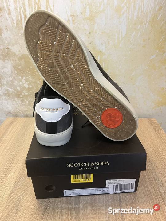 Scotch Soda Plakka nowe 45 czarne sneakersy Warszawa