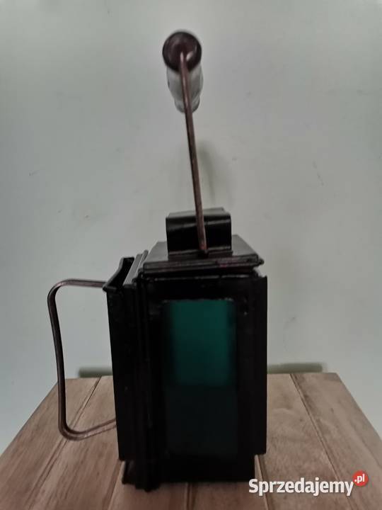 Stara lampa kolejowa Art Deco Kraków