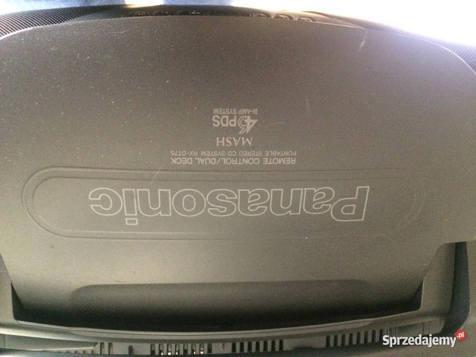Panasonic RXDT75 radiomagnetofonCD Kutno