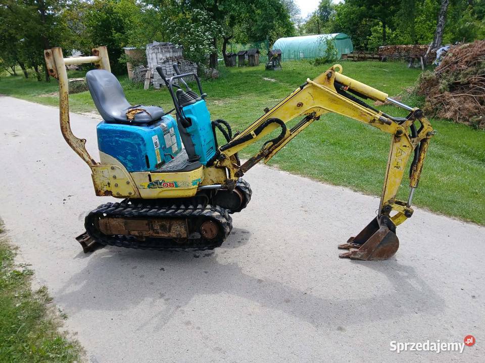 Minikoparka yanmar b08 Leżajsk