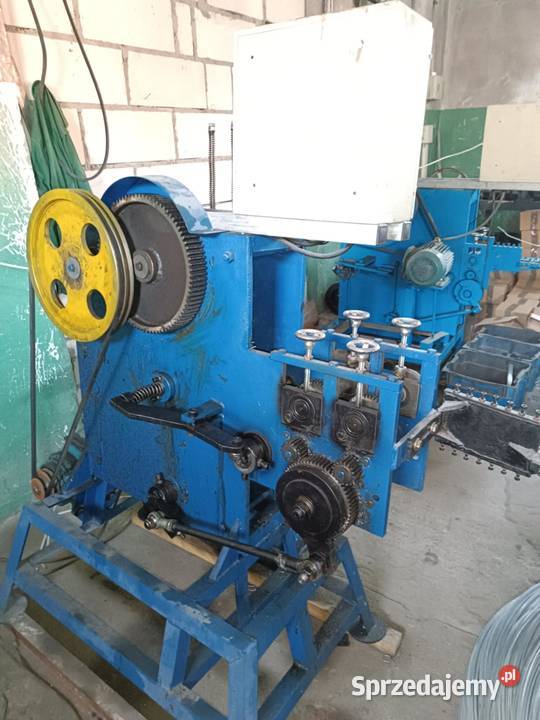 Maszyna Automat do produkcji zapinek drucianych Ostrołęka sprzedam