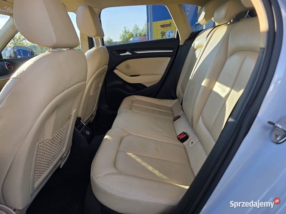 Audi A3 8V Sportback 2014 20 TDI 150 Biała perła Pabianice