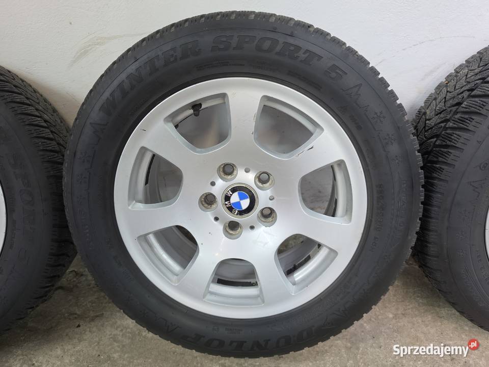 Alu Felgi BMW E60 E61 16 Z oponami zimowymi 4 mazowieckie Kozienice
