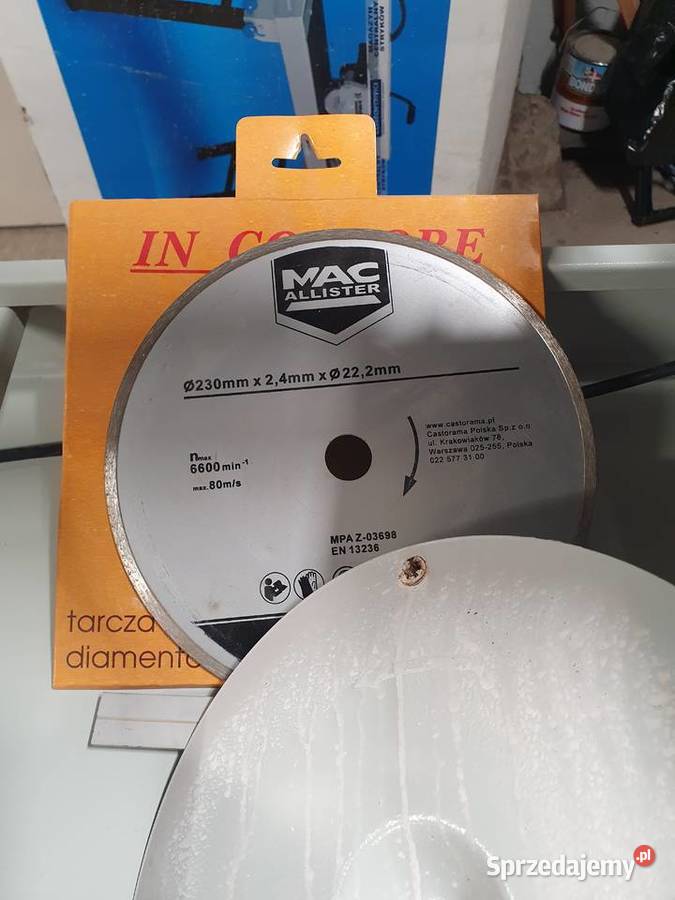 Przecinarka wodna do glazury MacAllister 230V Elektryczne