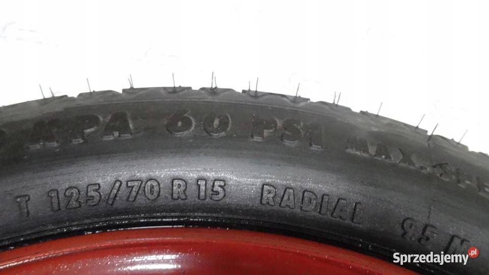 HONDA CIVIC VII koło dojazdowe 1257015 95M 4x100 Koła dojazdowe świętokrzyskie