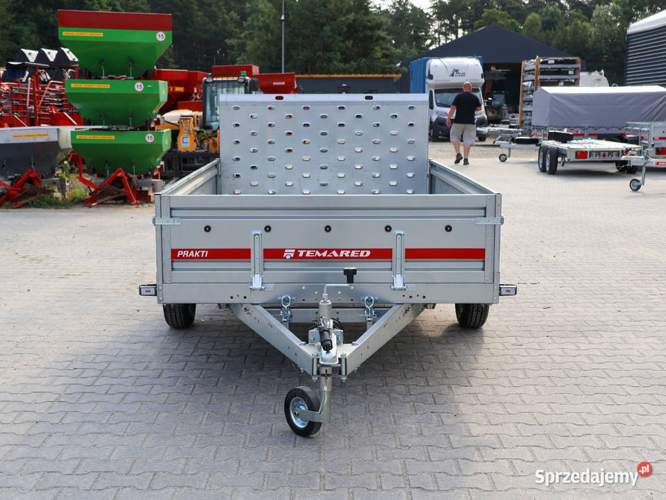 TEMARED PRAKTI 2612 trap najazdowy przyczepka Kłodzko