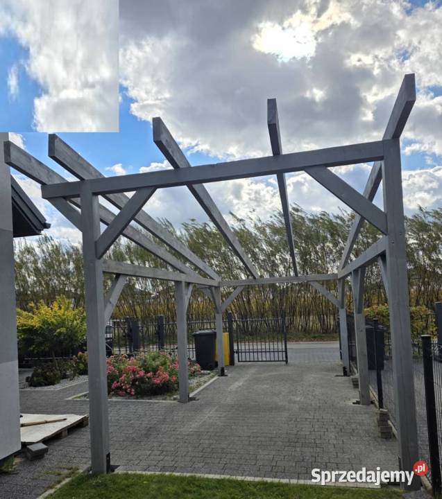 wiata samochodowa carport pod panele PV Dom i Ogród Ożarów Mazowiecki