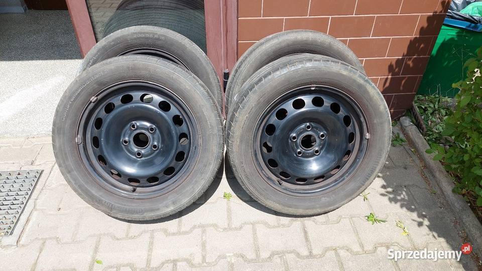Koła felgi stalowe 16 5x112 z oponami letnimi VW Wrocław sprzedam