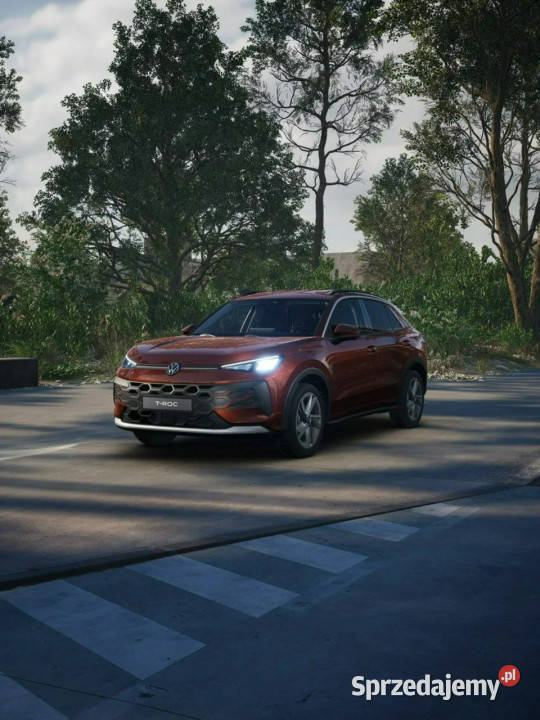 Volkswagen TRoc Wersja Life 15 eTSI 116 DSG lakier metallic Samochody osobowe Łódź