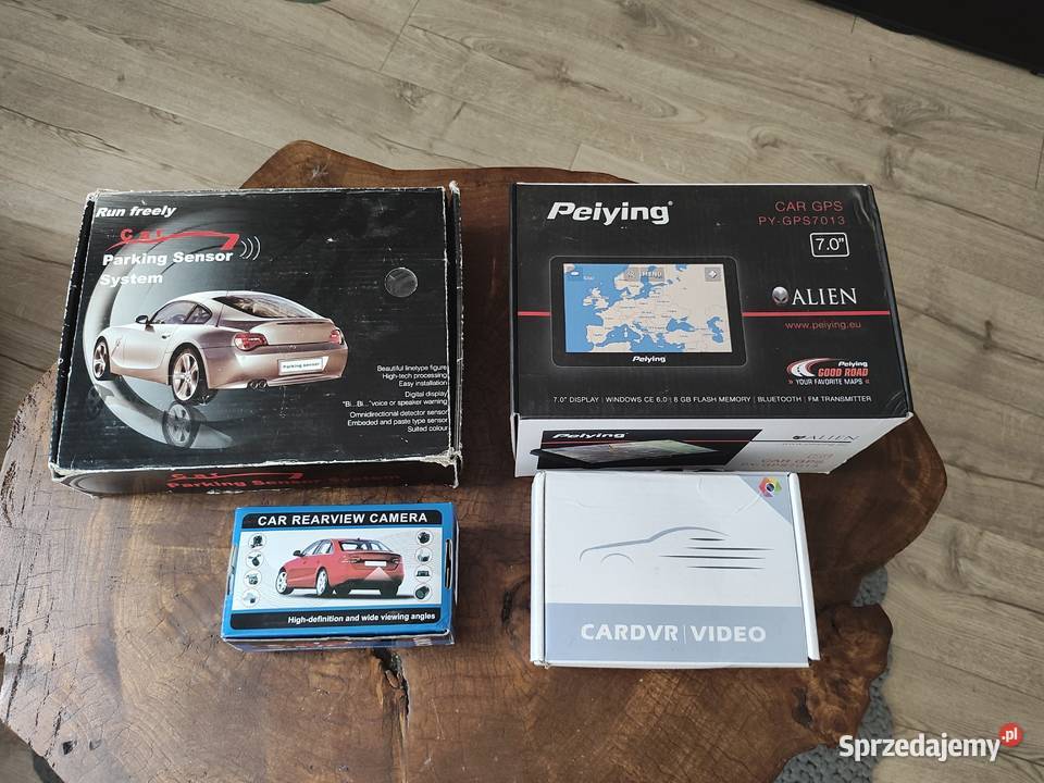 Zestaw nawigacja kamery i czujniki Wołomin sprzedam