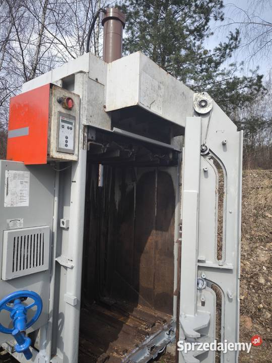 Prasa hydrauliczna 54 tony do makulatury folii małopolskie Trzebinia