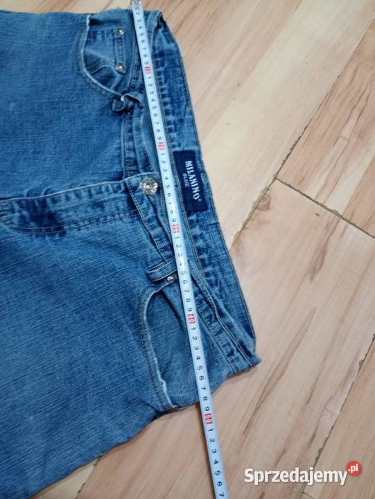 spodenki spodnie krótkie jeansowe MILANINO W38