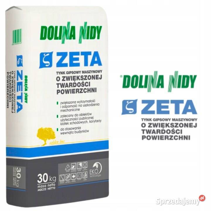 Dolina Nidy Tynk Gipsowy ALFA 30 Gdów sprzedam