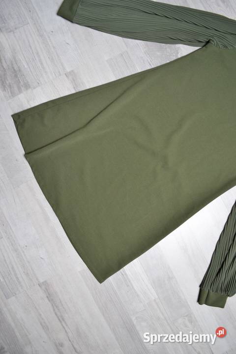 Sukienka khaki zielona S oversize Floyd prosta Toruń