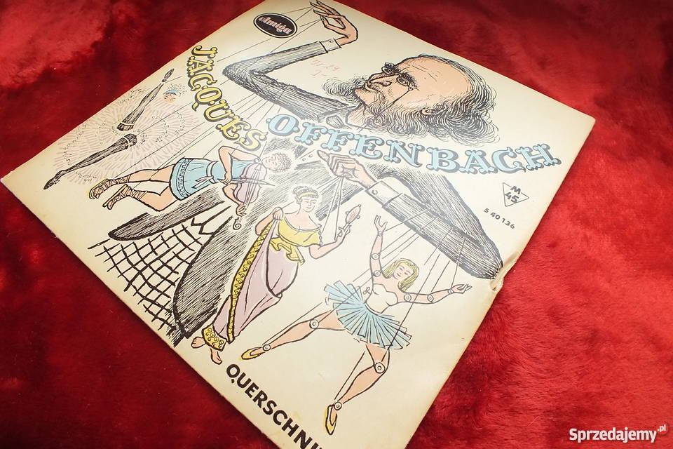 Płyta winylowa szelakowa Jacques Offenbach Żary