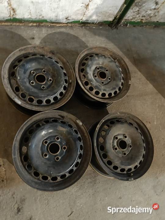 Komplet felg stalowych 15 VW Passat B5 5X112