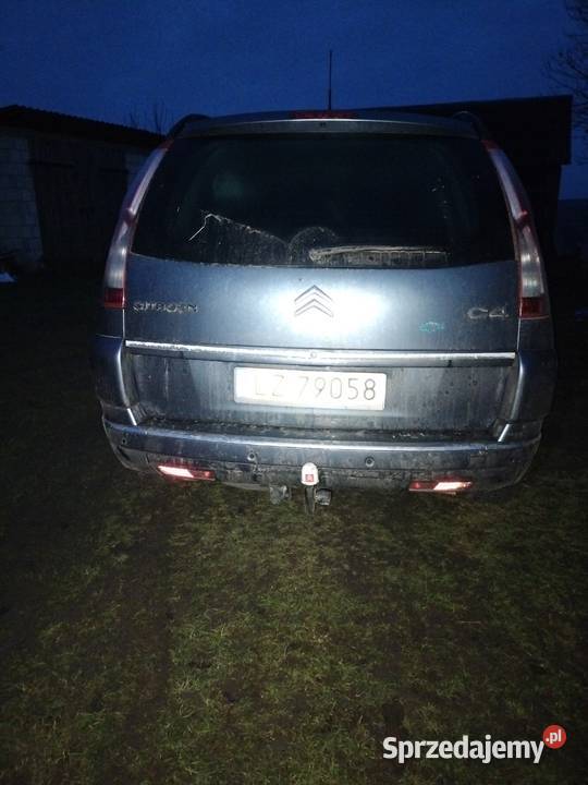 Sprzedam Citroena C4 Grand Picasso lakier metallic lubelskie Siemnice