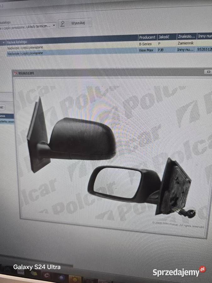 Lusterko lewe mechaniczne POLO 9n 0105 Bytów