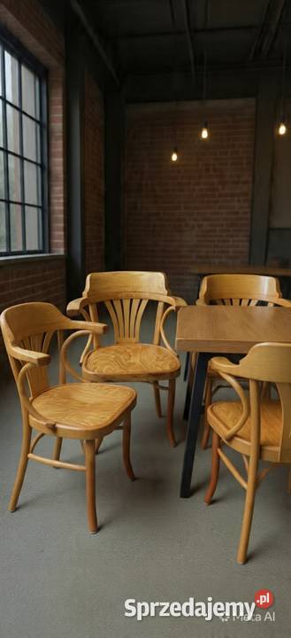 Krzesła gięte Thonet Warszawa sprzedam