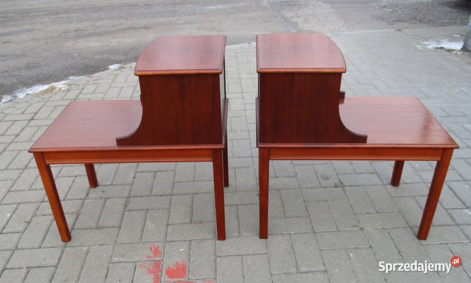 Para stolików nocnychSzwecja lata 60