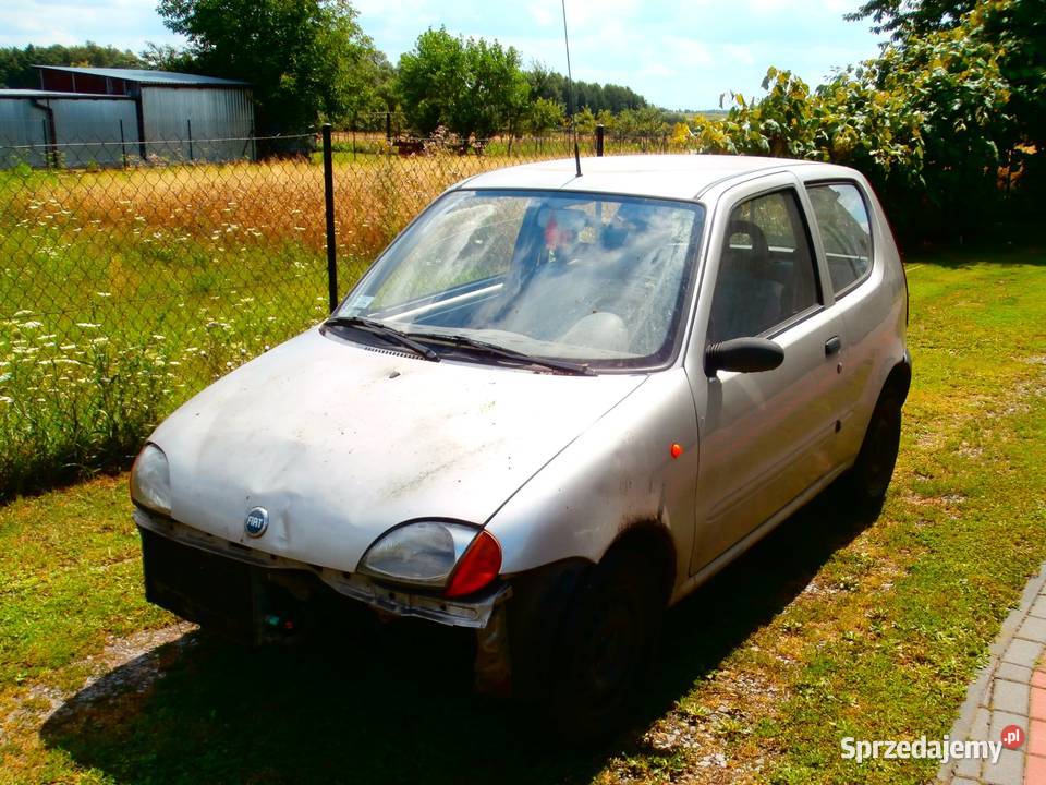 Fiat Seicento bez dokumentów Rok produkcji 2000 Pawłów