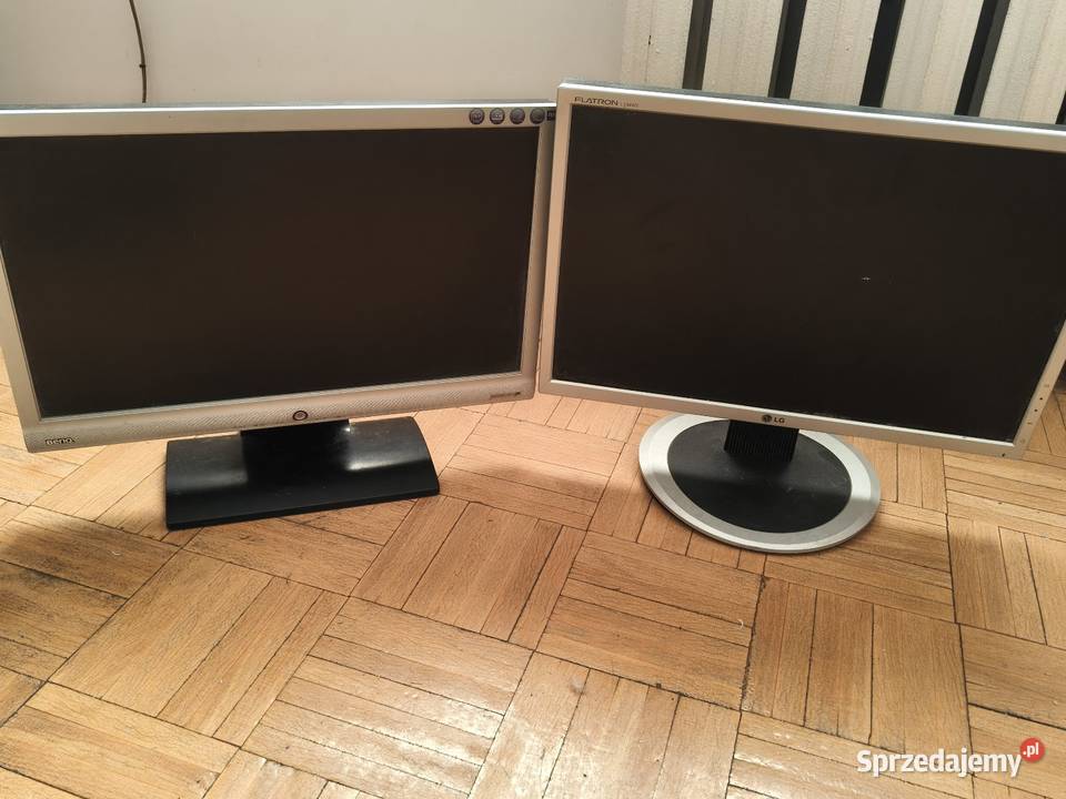 Sprzedam dwa monitory LG i BenQ oba 19 Tomaszów Lubelski