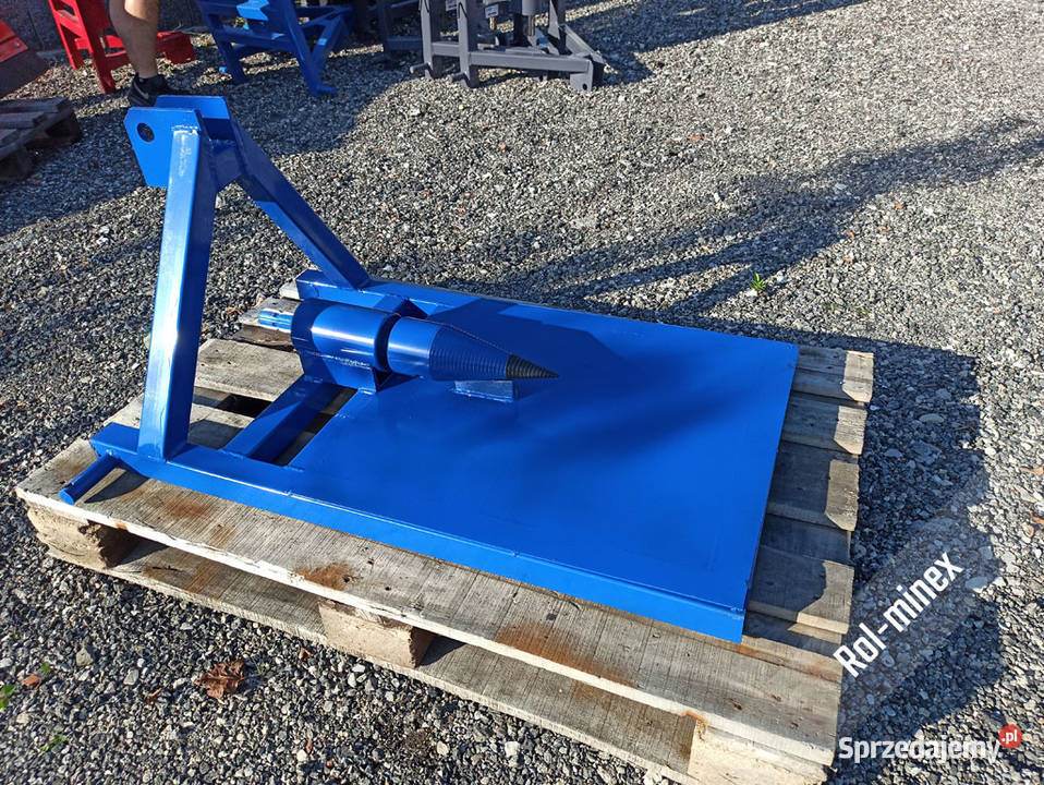 Świder 100 mm Łuparka rębak do drzewa klocków na Łańcut