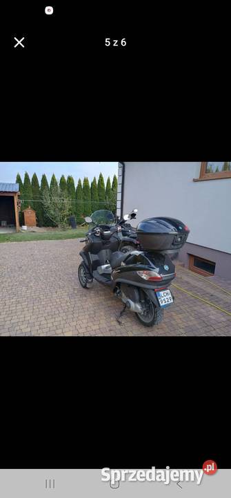 Piaggo mp3 250cc 2009 kat b sprzedam