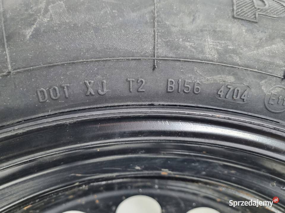 KOŁO DOJAZDOWE 13590 R17 9209872 5x108 Opony i felgi Chełm