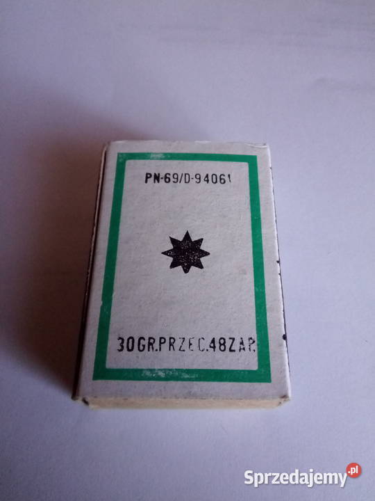 Zapałki z PRL Wyszków