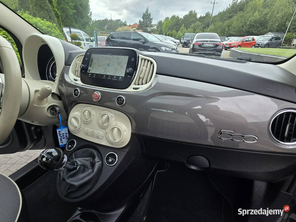 Fiat 500 12 benzyna Iwłaściciel Serwisowany komputer pokładowy Skępe sprzedam