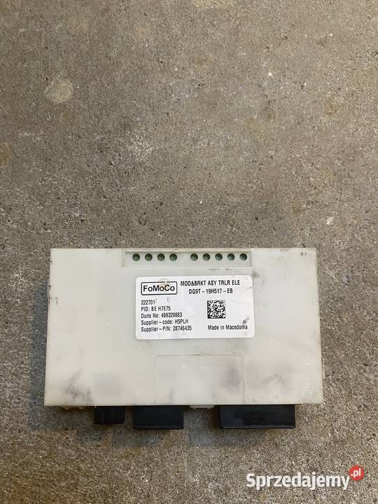 MODUŁ HAKA HOLOWNICZEGO FORD RANGER RAPTOR Gorlice