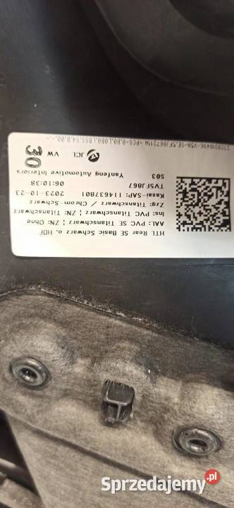 SEAT TARRACO BOCZEK DRZWI LEWY TYŁ 5FJ867211 Tapicerki samochodowe dolnośląskie