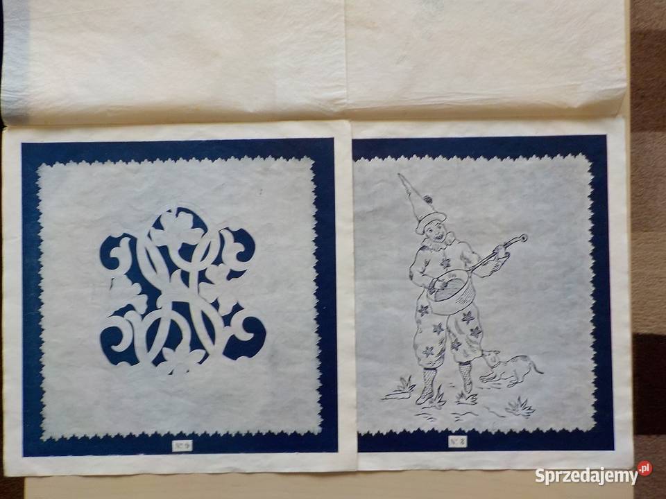 Stare wzory haftu Richelieu Dekoracje i ozdoby Łódź