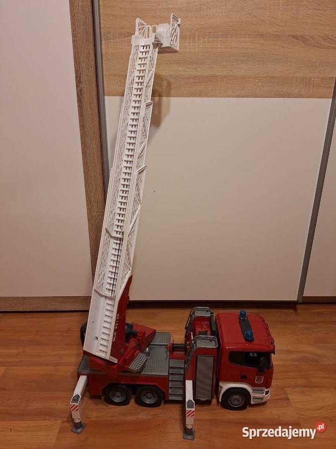 Straż pożarna Scania duża Samochody i pojazdy Świdnica sprzedam