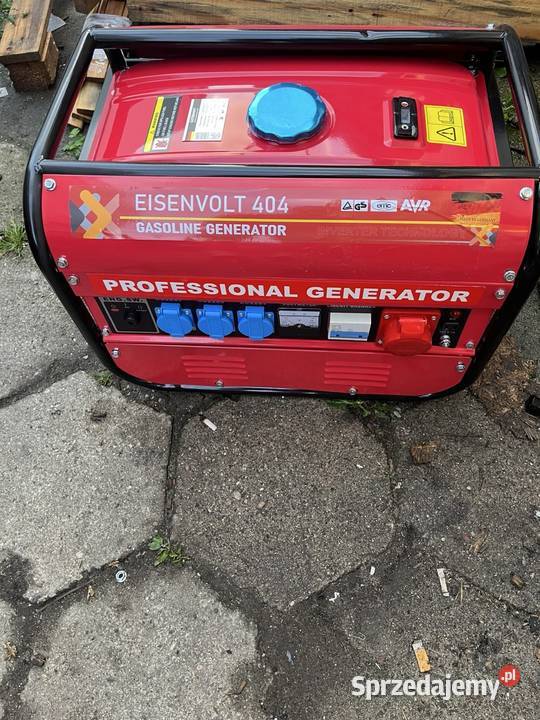 EISENTVOLT 404 generator prądu 3fazowy z AVR Grudziądz sprzedam