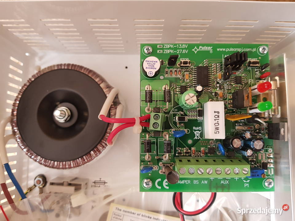 Zasilacz buforowy liniowy Pulsar AWZ 230 Nowy Warszawa