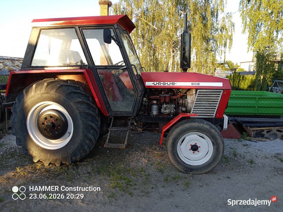 Ursus 902 nie Zetor zamiana Kabina Rolnictwo wielkopolskie Śmigiel