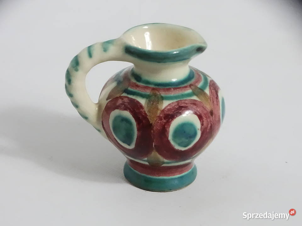 Uroczy Mini Dzbanek Allguer Keramik Handarbeit