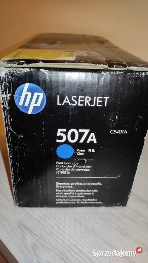 Toner HP Laserjet 507A CE401A Cyan Cian