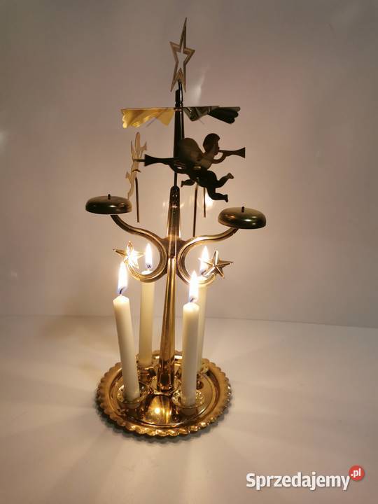 świecznik karuzela vintage ozdoba nieużywana Lublin