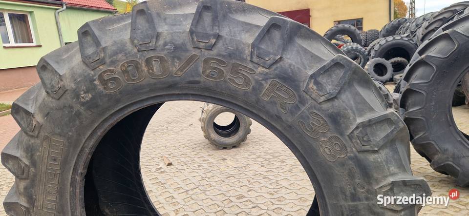 60065r38 6006538 Pirelli Goodyear 40 bez napraw Opony rolnicze