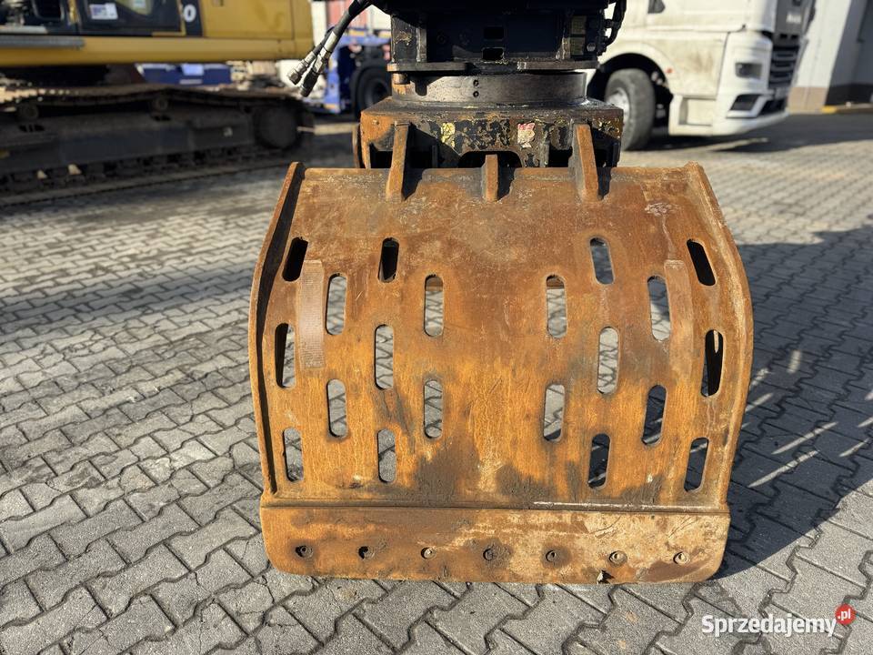 Obrotowy chwytak wyburzeniowo sortujący ażurowy Do maszyn budowlanych Gądki