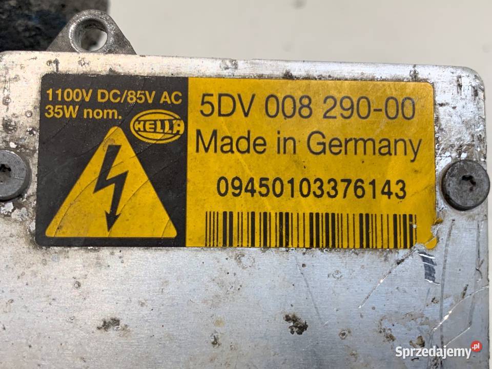 PRZETWORNICA XENON AUDI A6 C6 5DV008290 0411 osobowe sprzedam