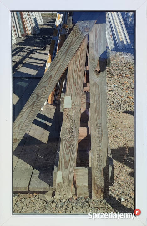 OKNA KacprzaK Witryna 79X128 FIX Używany PCV